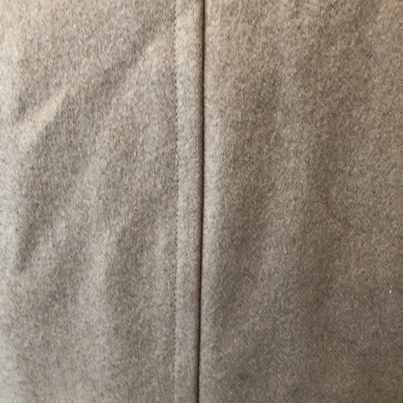 Pure Alfred Sung wool pea coat 🧥  camel colour SZ L button down - Picture 6 of 10
